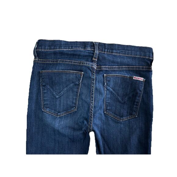Hudson Elle Midrise Baby Boot Dark Blue Denim Jeans Women’s 26 - Picture 7 of 8